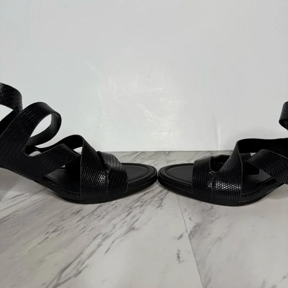 Vince Camuto Deverey Black Heeled Sandal 11M - Picture 6 of 14
